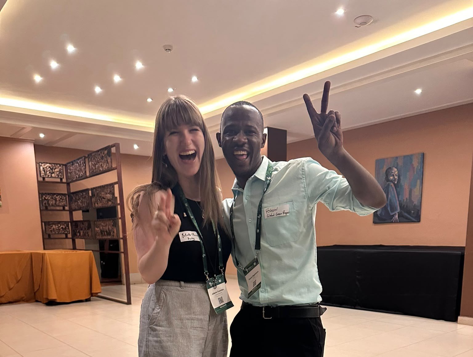 AFSF 2026: Bigirimana Feston Meets Head of UN Affairs @ ProVeg International, Julitte Tronchon
