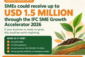 SMEs could receive up to USD 1.5 million in grant funding through the IFC - International Finance Corporation SME Growth Accelerator 2026. Yet thousands of African entrepreneurs will not apply, not because they lack a great business, but because they never hear about the opportunity. If your business is ready to grow, this could be worth exploring.